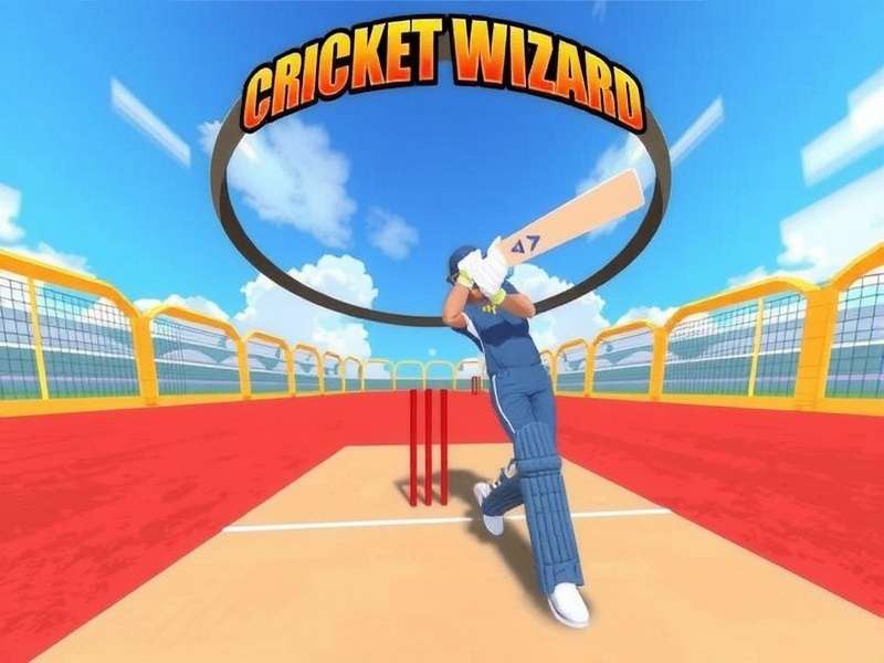 VR Cricket Wizard in Action VR Cricket Wizard Gameplay